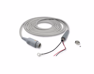 Compatible US Cable Assembly with Screw & Knob, straight connector 3.0m (comparable to GE Healthcare, used for 5700HAX/5700LAX ) 1 kit/bag SKU: SP-FUS-GE01S