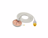 Compatible Cable Assembly With Top Case (comparable to Huntleigh, used for Sonicaid Ultrasound 8400-6919 / L ) 1 kit/bag SKU: SP-FUS-SC01-WS