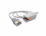 Compatible Adult Hard shell SpO2 Sensor 1.0m (comparable to Masimo 1863, Technology: LNCS) Reusable SKU: SS-005RB-AF10