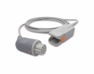 Compatible Adult Finger Clip SpO2 Sensor 3.0m (comparable to Datex Ohmeda OXY-F4-N) Reusable SKU: SS-014-AF30