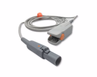 Compatible Adult Finger Clip SpO2 Sensor 3.0m (comparable to Spacelabs 015-0130-01, Technology: Novametrix) Reusable SKU: SS-025-AF30