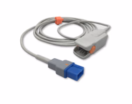 Compatible Adult Finger Clip SpO2 Sensor 3.0m (for use with Spacelabs, Technology: Nellcor Oxismart) Reusable SKU: SS-026-AF30