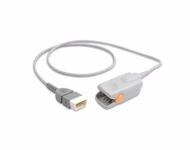 Compatible Adult Finger Clip SpO2 Sensor 1.0m (comparable to BCI 3444, Technology: Smith()) Reusable SKU: SS-036-AF10