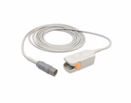 Compatible Adult Finger Clip SpO2 Sensor 3.0m (comparable to Datascope 0600-00-0026-02) Reusable SKU: SS-059-AF30