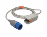 Compatible Adult Finger Clip SpO2 Sensor 3.0m (for use with Comen, Technology: Digital) Reusable SKU: SS-124D-AF30
