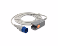 Compatible Adult Finger Clip SpO2 Sensor 3.0m (for use with Zoncare) Reusable SKU: SS-163-AF30