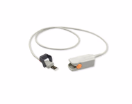 Compatible Adult Finger Clip SpO2 Sensor 1.0m (comparable to Masimo 04-596625, Technology: RAD G) Reusable SKU: SS-181RB-AF10