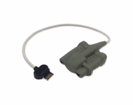 Compatible Adult Soft Tip SpO2 Sensor (comparable to Nonin 8000SM-WO2) Reusable SKU: SS-188-AS033