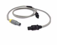 Compatible Heater Wire Adapter (comparable to Fisher & Paykel 900MR805) for RT-Series dual heated breathing circuits, 0.9mMR850, HC550 humidifier SKU: TAF-FP01-09