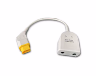Connector for Compatible 2-Channel Temperature Adapter Cable 0.3m (comparable to Nihon Kohden JT-900P, used with: 400 Series Probe)