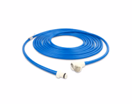 Tourniquet Hose Single Tube Blue with PLC Connector Straight Tubing,4.5m  SKU: TH-BS45-48-12