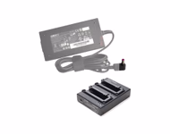 Compatible Dual Bay Battery Charger Kit(Including charger+AC adapter+Power cord), comparable to Sunoptic SSL-3736-2 Used with Sunoptic LED Surgical Headlight series SKU: TNC-BACS01