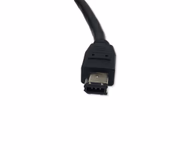 Compatible FireWire Cable, Left Angle, 10m, 32.8ft (comparable to USB FireWire RR-6L6S-396G) SKU: TNC-FW001