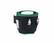 Cylindrical Tourniquet Cuff Dual Port/Single Bladder 44" x 4" Green Reusable, TPU, with Quick Connector, with Limb Protection Sleeve, Non-Sterile, 1 Pc / Bag SKU: TNC-GPS-CTC-016