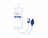 Pressure Infusion Bag 1000ml Transparent TPU, Double Tubes with Metal Aneroid Gauge Reusable, 1 Pc/ Bag SKU: TNC-IBP-RPI1000GT