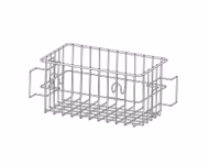 Compatible GCX Utility Basket 6"-WM-0001-18 w/Hooks Basket with Cable Wraps and Cable Hooks for Medical Trolley. Features: 1) Storage for Cables, Blood Pressure Sphygmomanometer and Other Monitoring Accessories; 2) Integrated Cable Reel and Cable Hook; 3) Inside Dimensions: 12.75"W x7.5"D x 5.9"H; 4) 6 in / 15.2 cm Channel Mount-Maximum Load: 15 lb / 6.8 kg; 5) 1.25 in/3.2 cm or 2 in / 5.1 cm Diameter Pole Mount-Maximum load: 5 lb/2.3 kg; Please note: Basket Only. The Wall Track is Not Included. SKU: TNC-MB001
