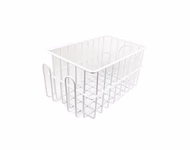 Compatible GCX PH-0052-02B Basket w/Cable Hooks Basket for 2 in/5.1 cm Diameter post. Features: 1) Storage for Cables, Blood Pressure Sphygmomanometer and Other Monitoring Accessories; 2) Maximum Load: 10 lb / 4.5 kg; 3) Outside Dimensions:33.8*17.8*15.2cm; Please note: Basket Only. The Wall Track is Not Included. SKU: TNC-MB004