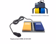 Compatible Monopolar Footswitch, ESU(Electrosurgical Unit) 4 Pin 2m (comparable to ERBE 20189-009) SKU: TNC-MFS002