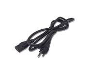 US 3 Prong 3 Pin AC Power Cord Cable for Charge Adapter 6FT 18AWG Wire SKU: TNC-PC002