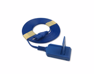 Connector for Compatible PVC Patient Return Electrode Cord 3m (comparable to Bovie A1252C)