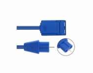 Compatible PVC Patient Return Electrode Cord 3m (comparable to Bovie A1252C) SKU: TNC-PCC01