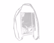 Disposable Telemetry Pouch Transparent Double-sided Water Resistant 50pcs/unit Compatible with Multiple Telemetry or Holter Recorders. Transparent PE Film Allows for Easier Viewing of Digital Displays. Ties to Secure Both Over the Head or Kiagonal. Self-Adhesive Closure. SKU: TNC-TP003