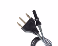 Compatible Reusable Monopolar Cord with Three - Long - Legs Banana Connector with 4mm female plug,3m SKU: TNC-TPC02