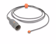 Compatible Pediatric/Neonate Skin Surface Temperature Probe 1.5m (comparable to Air Shields MU06951) Reusable, 6.0mm Probe Disc SKU: TS-AS-PS15