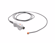 Compatible Pediatric/Neonate Skin Surface 2R x 8.98K Temperature Probe 1.5m (comparable to Draeger MU12533) Reusable, 6.0mm Probe Disc SKU: TS-DGA-PS15
