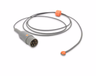Compatible Pediatric/Neonate Skin Surface 2R x 6,868K Temperature Probe 1.5m (comparable to Draeger MU11225) Reusable, 6.0mm Probe Disc SKU: TS-DGC-PS15