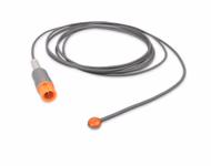 Compatible Adult Skin Surface 10K R Temperature Probe 3.0m (comparable to Edan 01.15.040225-11) Reusable, 9.0mm Probe Disc SKU: TS-ED-AS30