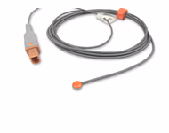 Compatible Adult Skin Surface Temperature Probe 3.0m (comparable to Datascope 040-000057-00) Reusable, 9.0mm Probe Disc SKU: TS-MRB-AS30