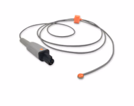 Compatible Pediatric/Neonate Skin Surface 2R x 10K Temperature Probe 1.5m (comparable to Ohmeda 6600-0875-700) Reusable, 6.0mm Probe Disc SKU: TS-OH-PS15