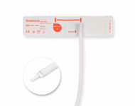 Orantech Neonate 6-11cm 1-Tube White BP Cuff with Male Luer Slip Non-woven Fiber Disposable, Tubing/ 20cm, 10 pcs/bag SKU: BPD-13WS-W05P