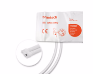 Thigh 45-56.5cm 2-Tubes White BP Cuff with Mated Submin Non-woven Fiber Disposable, Tubing/ 20cm SKU: BPD-90WD-W1011