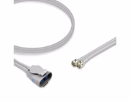 Compatible Adult/Pediatric 2-Tubes BP Air Hose, 3.6m (comparable to GE Healthcare 107365, use with: 2-Tube Screw Cuff)  SKU: BPH-AD36-16-09M