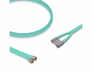 Compatible Neonate 2-Tubes BP Air Hose, 2.5m (with: Female Threaded, use with: 2-Tube Male Luer Slip Cuff) SKU: BPH-ND25-09M-17