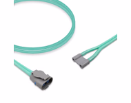 Compatible Neonate 2-Tubes BP Air Hose, 2.5m (for use with GE Healthcare, use with: 2-Tube Male Luer Slip Cuff)  SKU: BPH-ND25-16-17