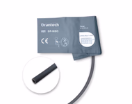 Large Adult Extra Long 31-53cm 1-Tube Dark Grey BP Cuff with No Fitting Reusable, PU, Tubing/ 20cm SKU: CL-BP-80BS