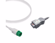 Connector for Compatible 3-lead with Respiratory Rate ECG Trunk Cable AHA (comparable to Mindray 040-000754-00)