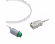 Compatible Fetal Maternal ECG Cables (comparable to GE Healthcare 1554AAO) 3 lead SKU: ET-3022-MQ-A