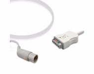 Connector for Compatible 5-lead with Respiratory Rate ECG Trunk Cable AHA (for use with M&B)