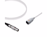 Connector for Compatible IBP Adapter Cable (for use with Sarans, used with Abbott/Medex, Transducer)