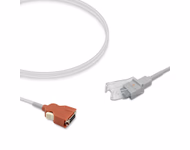 Connector for Compatible SpO2 Adapter Cable 1.2m (comparable to Masimo Red MNC (2641), used with Nellcor Oxismart Sensors)