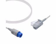 Connector for Compatible SpO2 Adapter Cable 2.4m (for use with Siemens, used with Nellcor Oxismart Sensors)