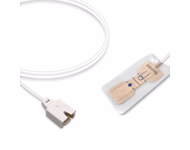 Compatible Pediatric Non-woven Adhesive SpO2 Sensor 0.9m (comparable to Masimo 2318 (LNCS Pdtx-3), Technology: LNCS) Disposable SKU: SSD-005RB-W09P