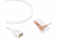 Compatible Infant Non-woven Adhesive SpO2 Sensor 0.9m (comparable to Datex Ohmeda SAS-AP (Infant)) Disposable SKU: SSD-013-W09I