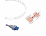 Compatible Adult Non-woven Adhesive SpO2 Sensor 0.9m (comparable to GE Healthcare TS-AAW-10, Technology: Trusignal) Disposable SKU: SSD-018-W09A