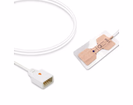 Compatible Adult Non-woven Adhesive SpO2 Sensor 0.9m (comparable to Novametrix AS110) Disposable SKU: SSD-030-W09A