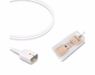 Compatible Pediatric Non-woven Adhesive SpO2 Sensor 0.9m (comparable to Nihon Kohden TL-272T(0.9m)) Disposable SKU: SSD-043-W09P